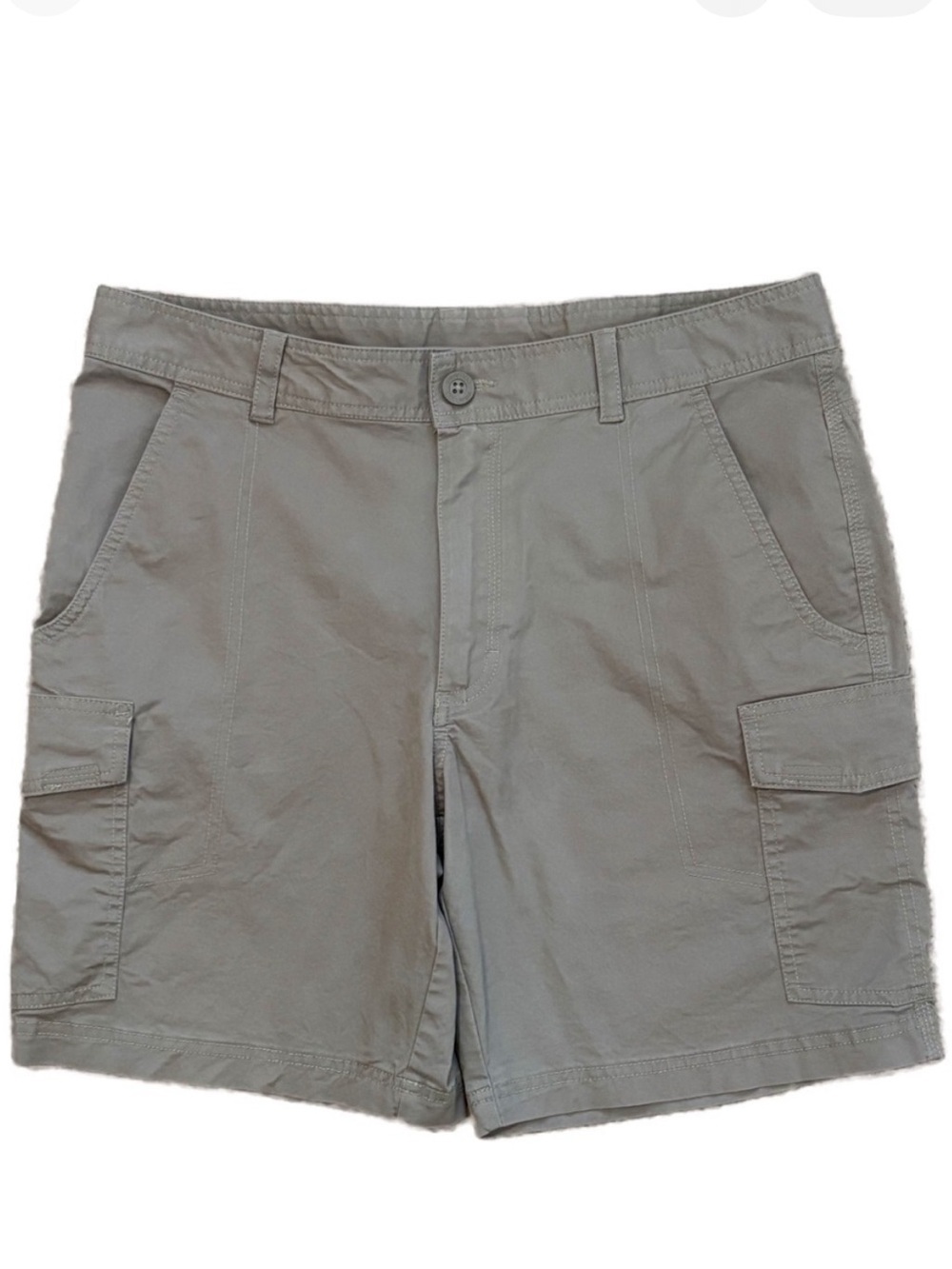 Columbia Cotton Blend Khaki Green Cargo Shorts Men’s 34 Gorpcore Hiking
